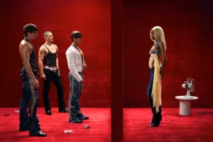 Set Design para la marca Dsquared2: montaje escenográfico premium realizado por Marta Ochoa.